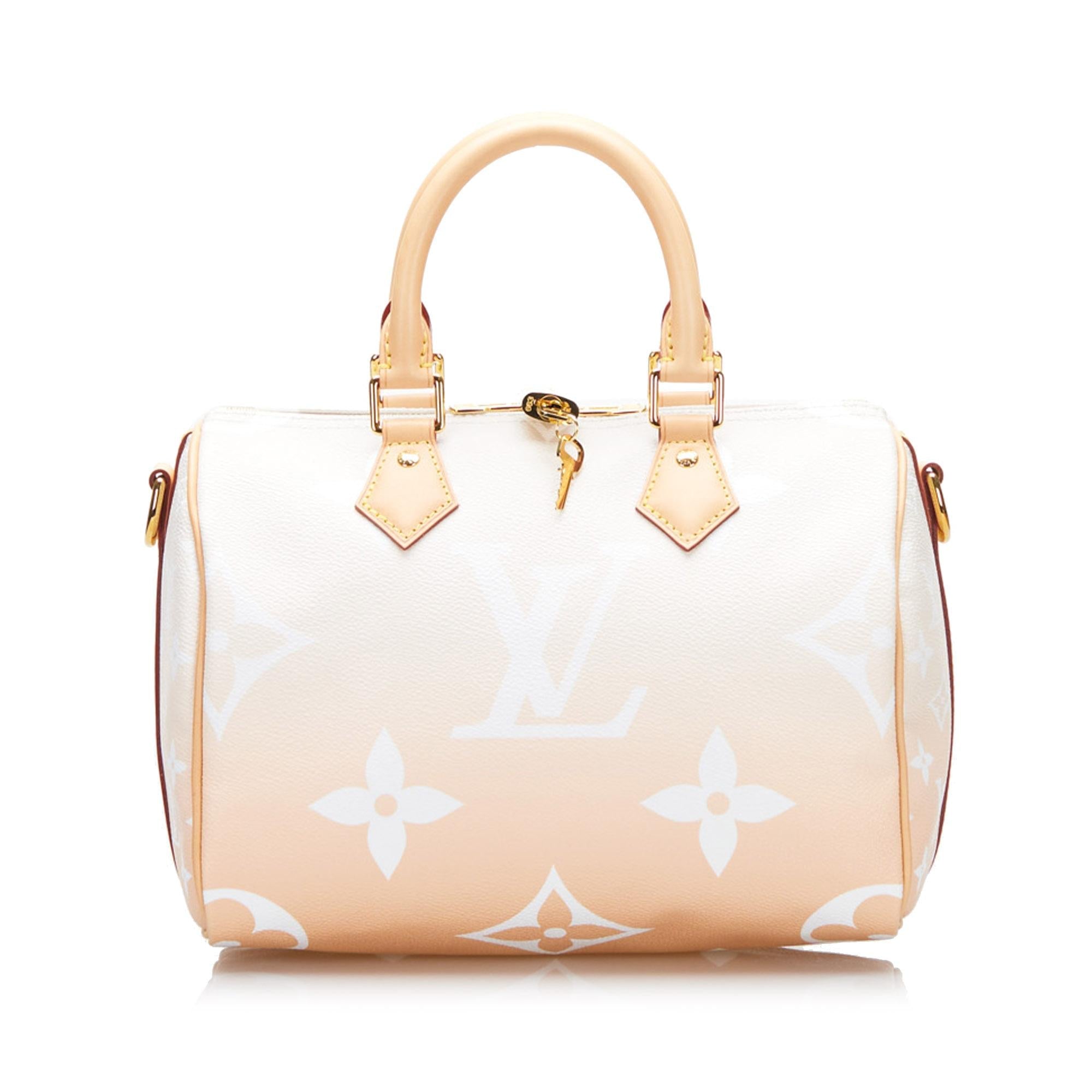 Louis Vuitton Monogram Giant By The Pool Speedy Bandouliere 25 (SHG-lpOsSm)