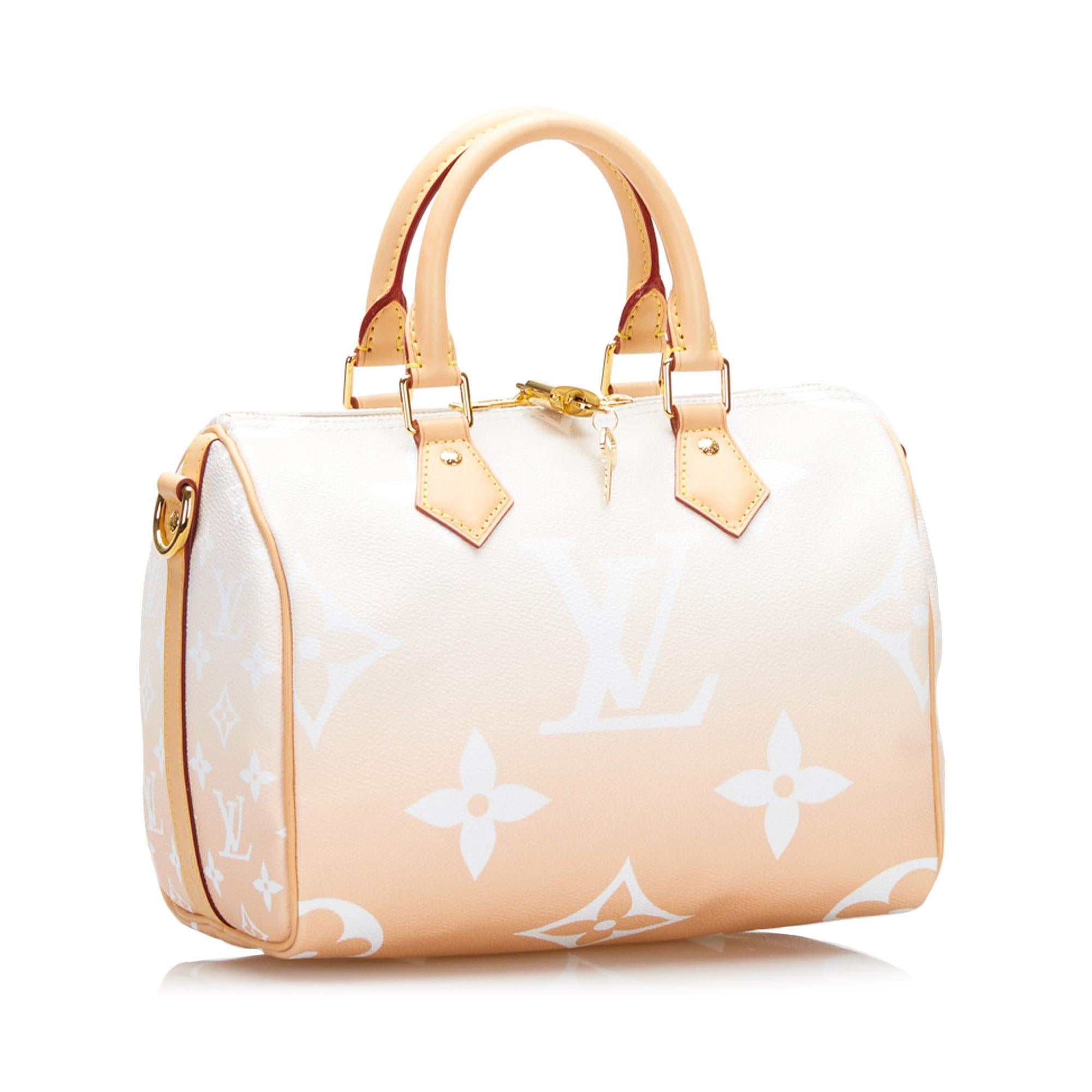Louis Vuitton Monogram Giant By The Pool Speedy Bandouliere 25 (SHG-lpOsSm)