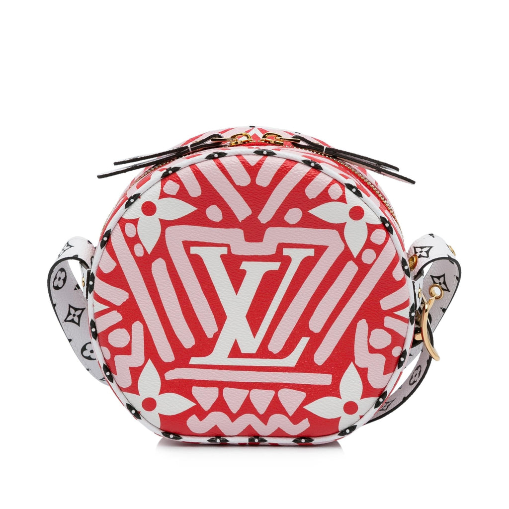Louis Vuitton Monogram Giant Crafty Boite Chapeau Souple PM (SHG-9Fgiuv)