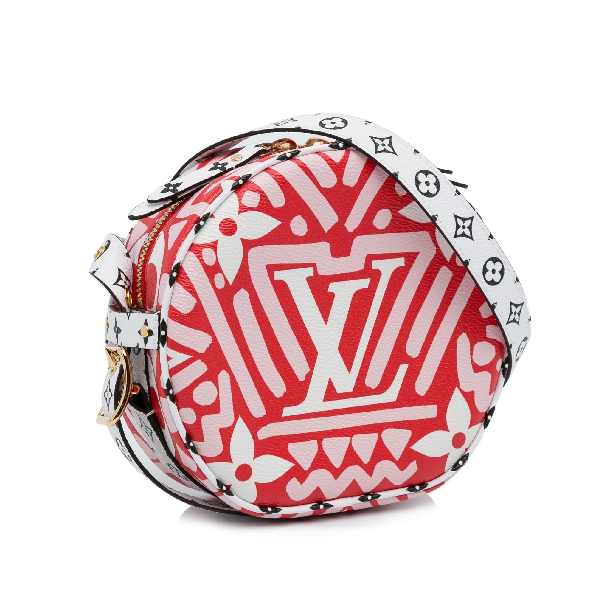Louis Vuitton Monogram Giant Crafty Boite Chapeau Souple PM (SHG-9Fgiuv)