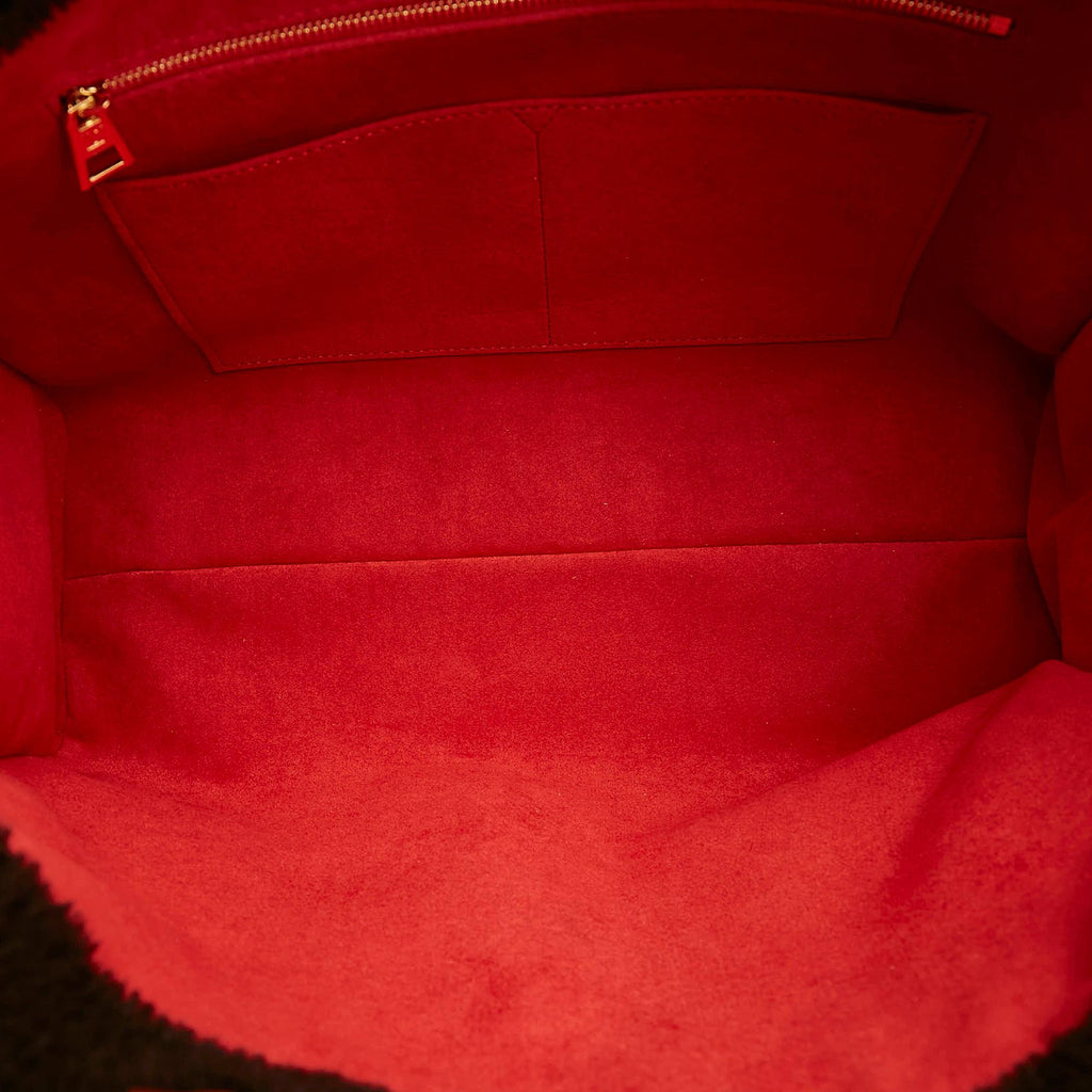 Louis Vuitton Monogram Giant Shearling Teddy Onthego GM