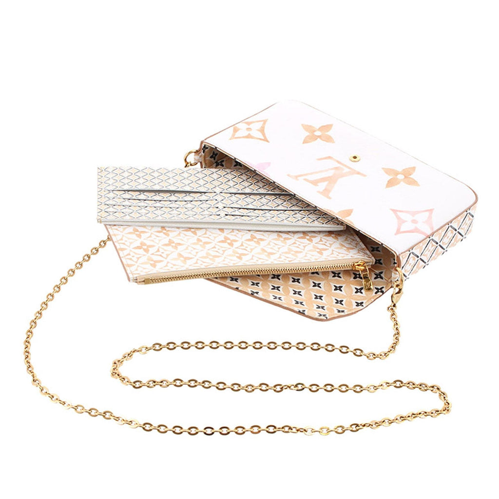Louis Vuitton Monogram Giant Watercolor By The Pool Pochette Felicie (SHG-hA7soH)