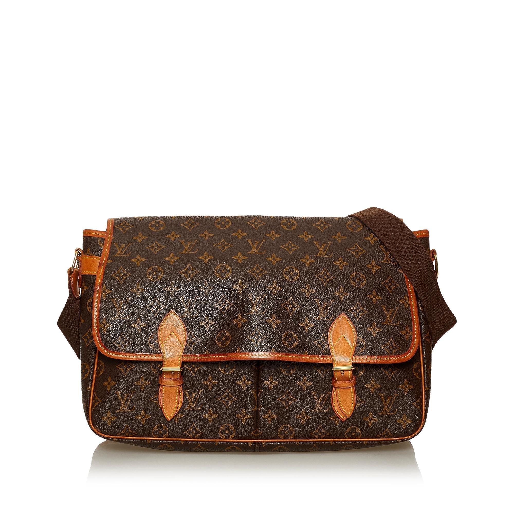 Louis Vuitton Monogram Gibeciere GM (SHG-28592)