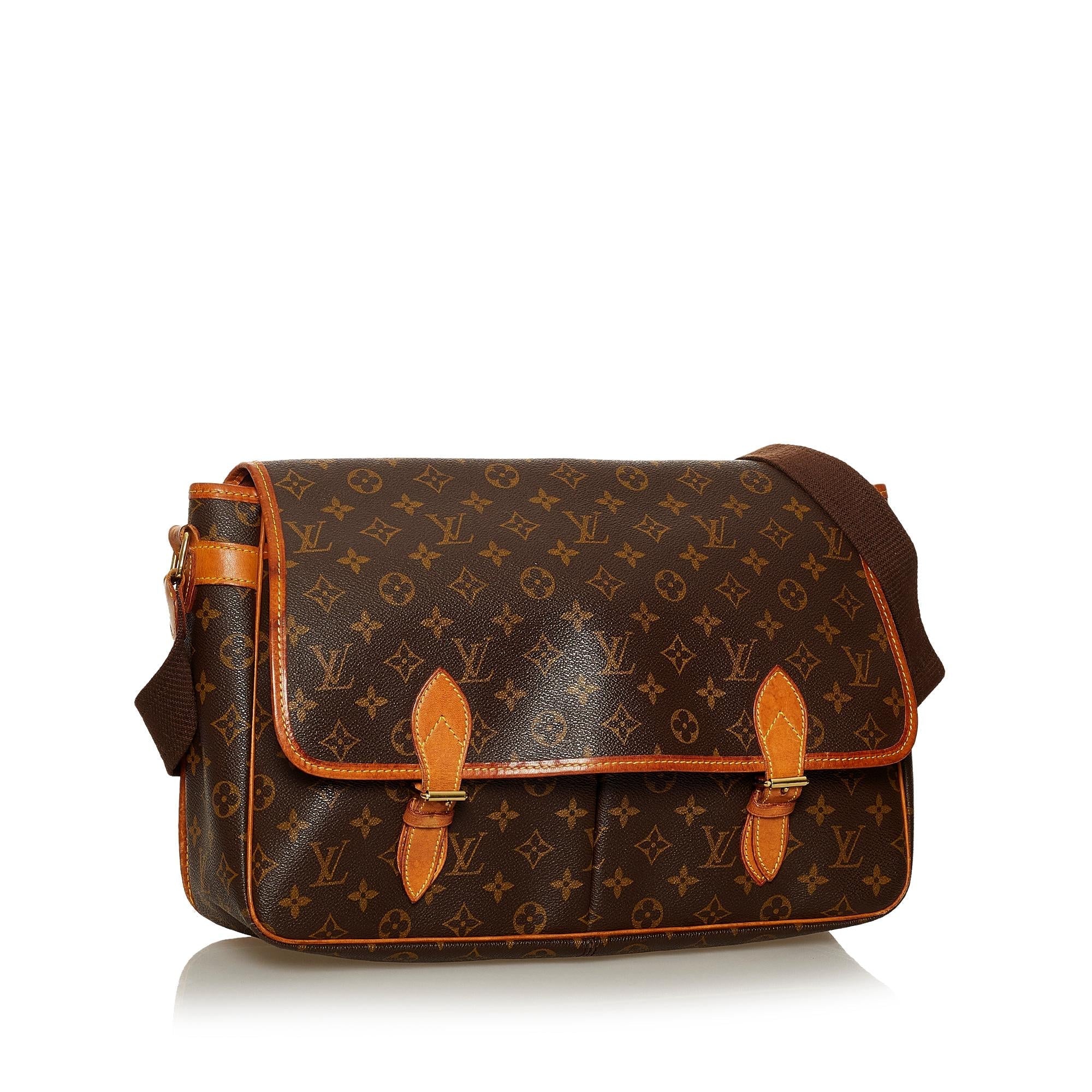 Louis Vuitton Monogram Gibeciere GM (SHG-28592)
