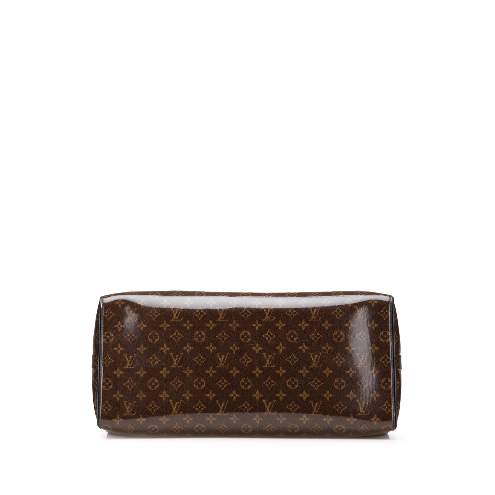 Louis Vuitton Monogram Glaze Keepall Bandouliere 50