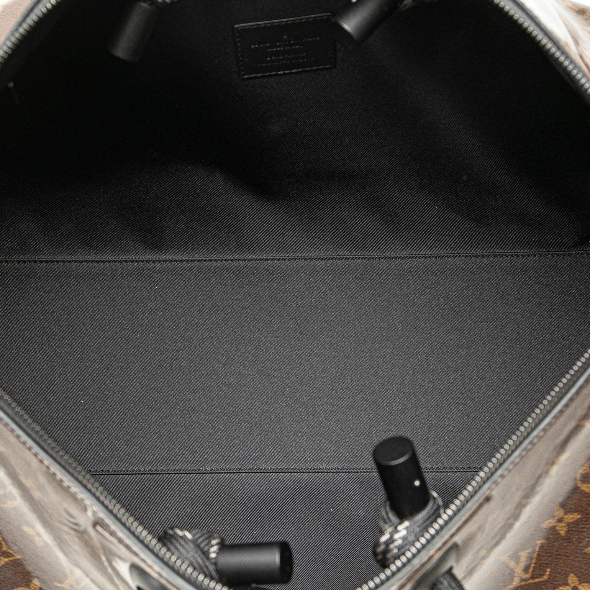 Louis Vuitton Monogram Glaze Keepall Bandouliere 50