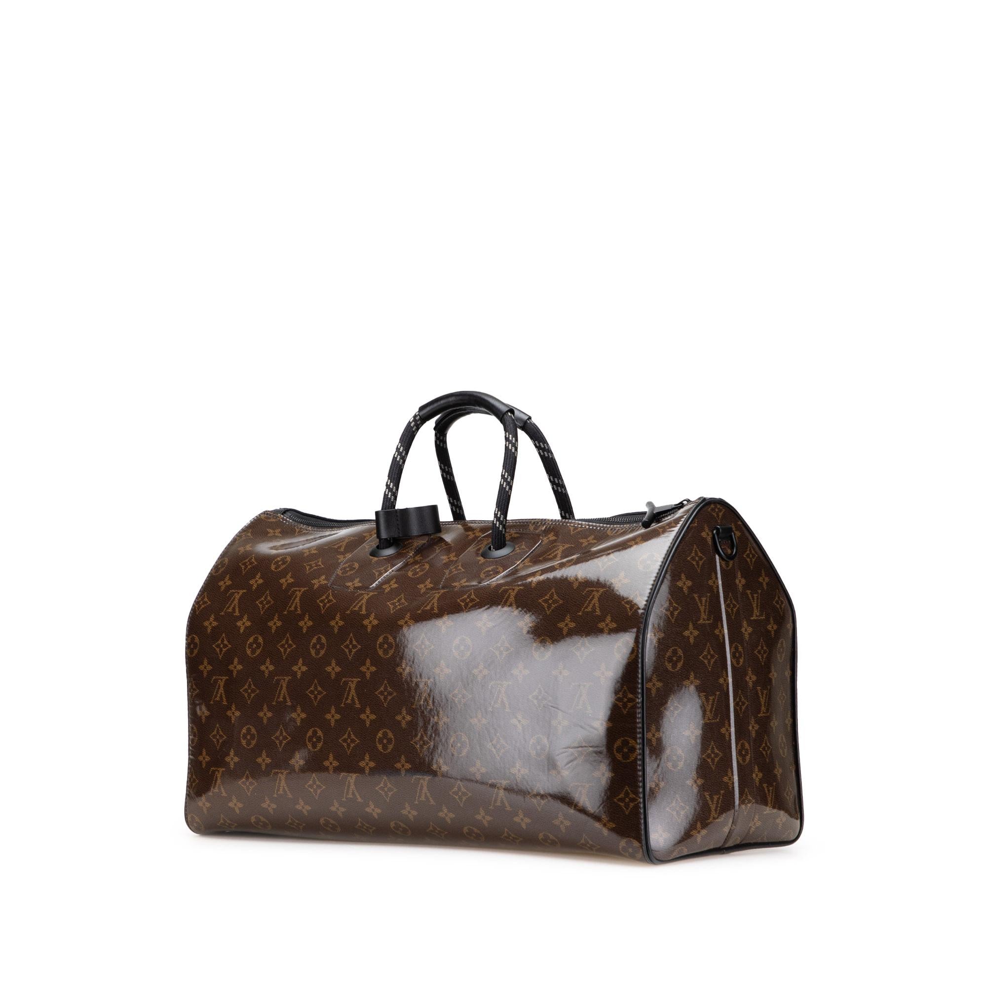 Louis Vuitton Monogram Glaze Keepall Bandouliere 50