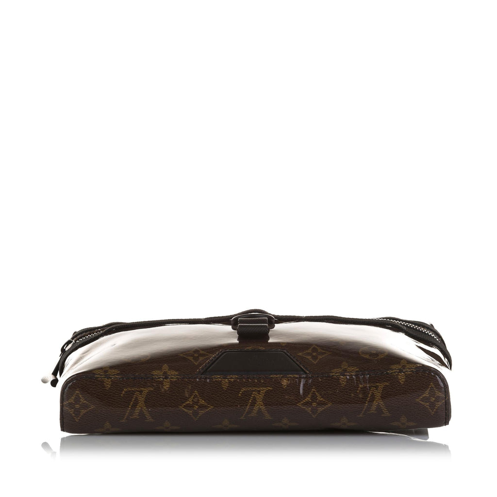 Louis Vuitton Monogram Glaze Messenger PM (SHG-37006)