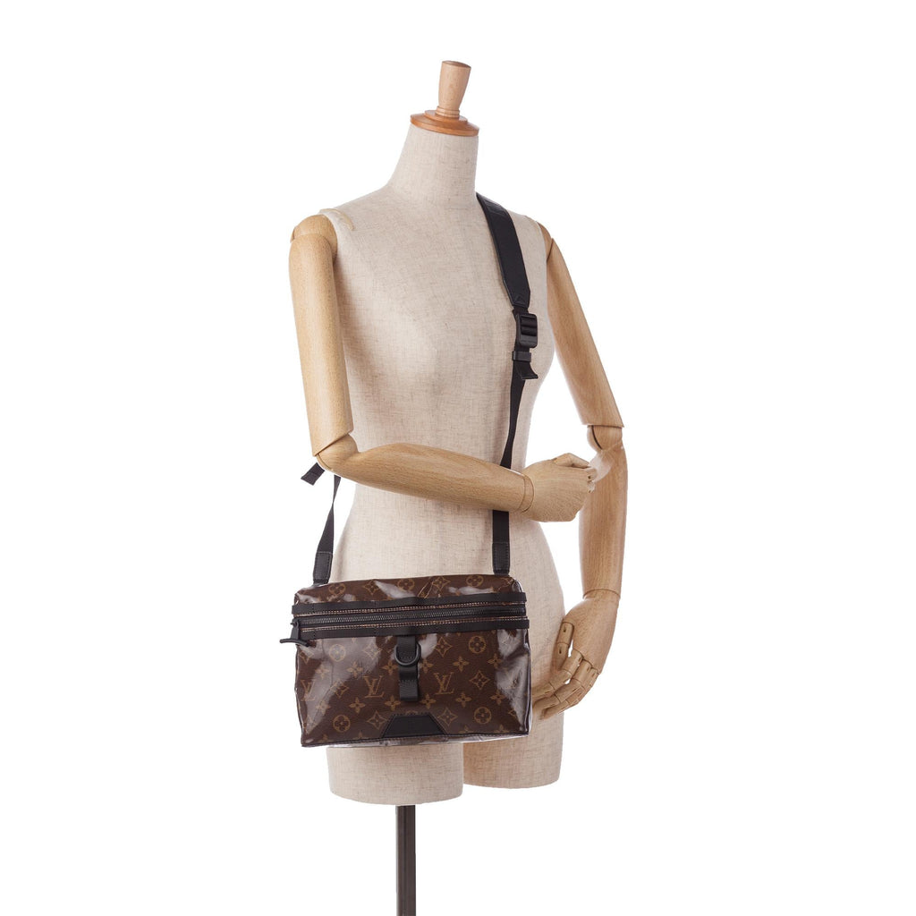 Louis Vuitton Monogram Glaze Messenger PM (SHG-37006)