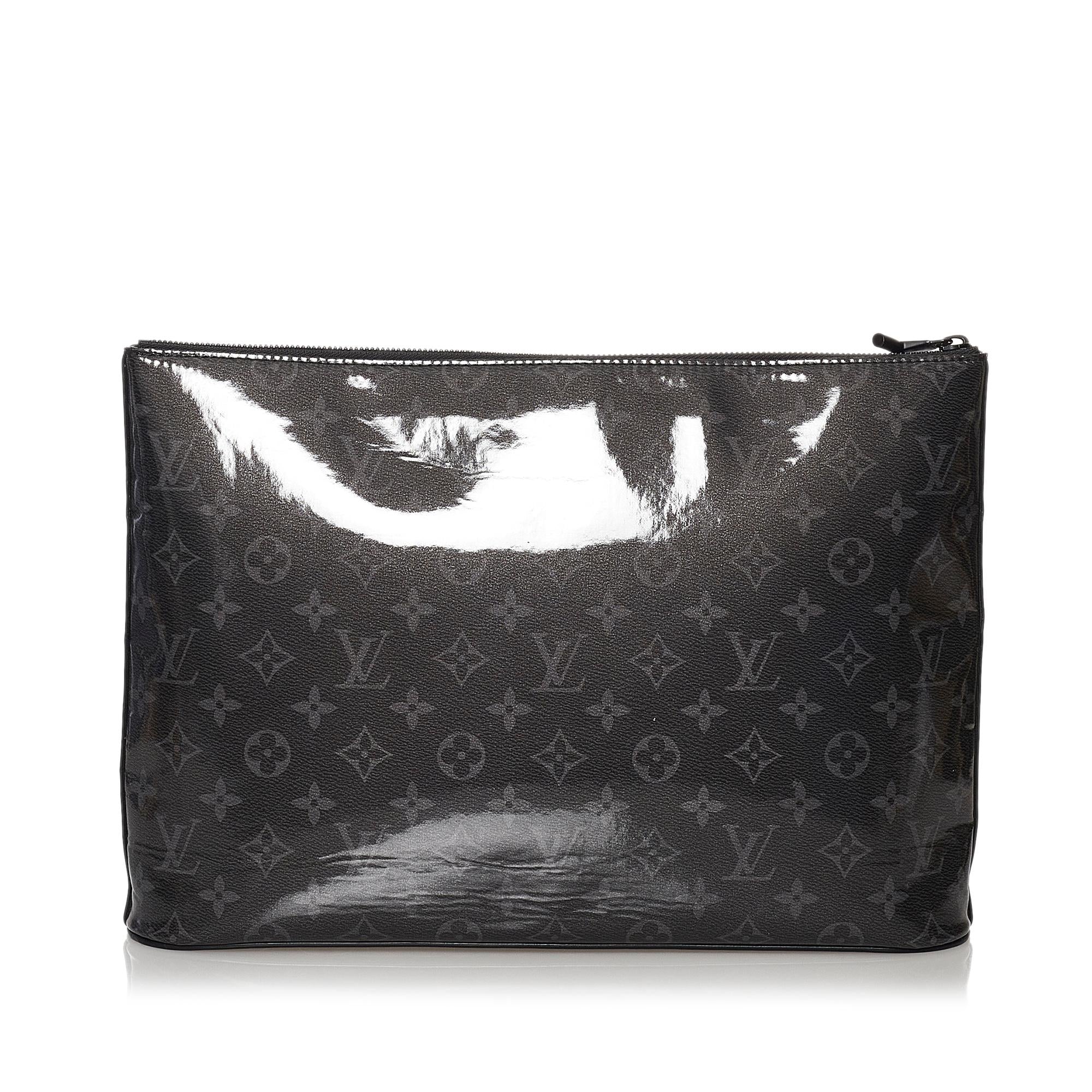 Louis Vuitton Monogram Glaze Pochette Cosmos (SHG-29820)