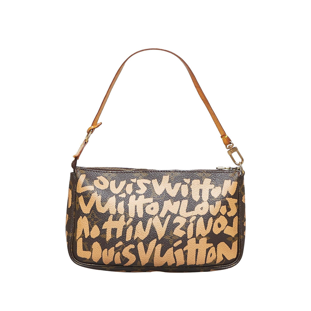 Louis Vuitton Monogram Graffiti Pochette Accessoires (SHG-uPkKxv)