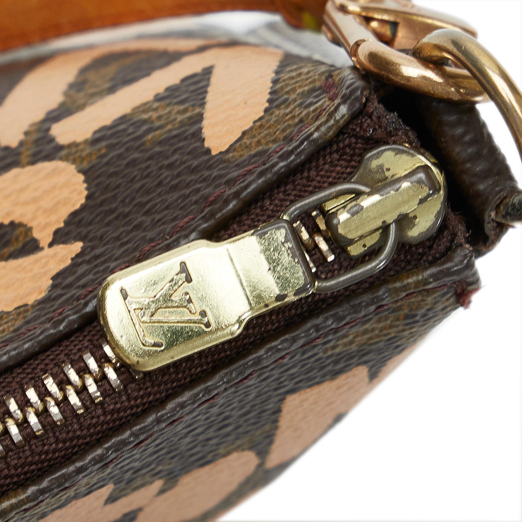 Louis Vuitton Monogram Graffiti Pochette Accessoires (SHG-uPkKxv)