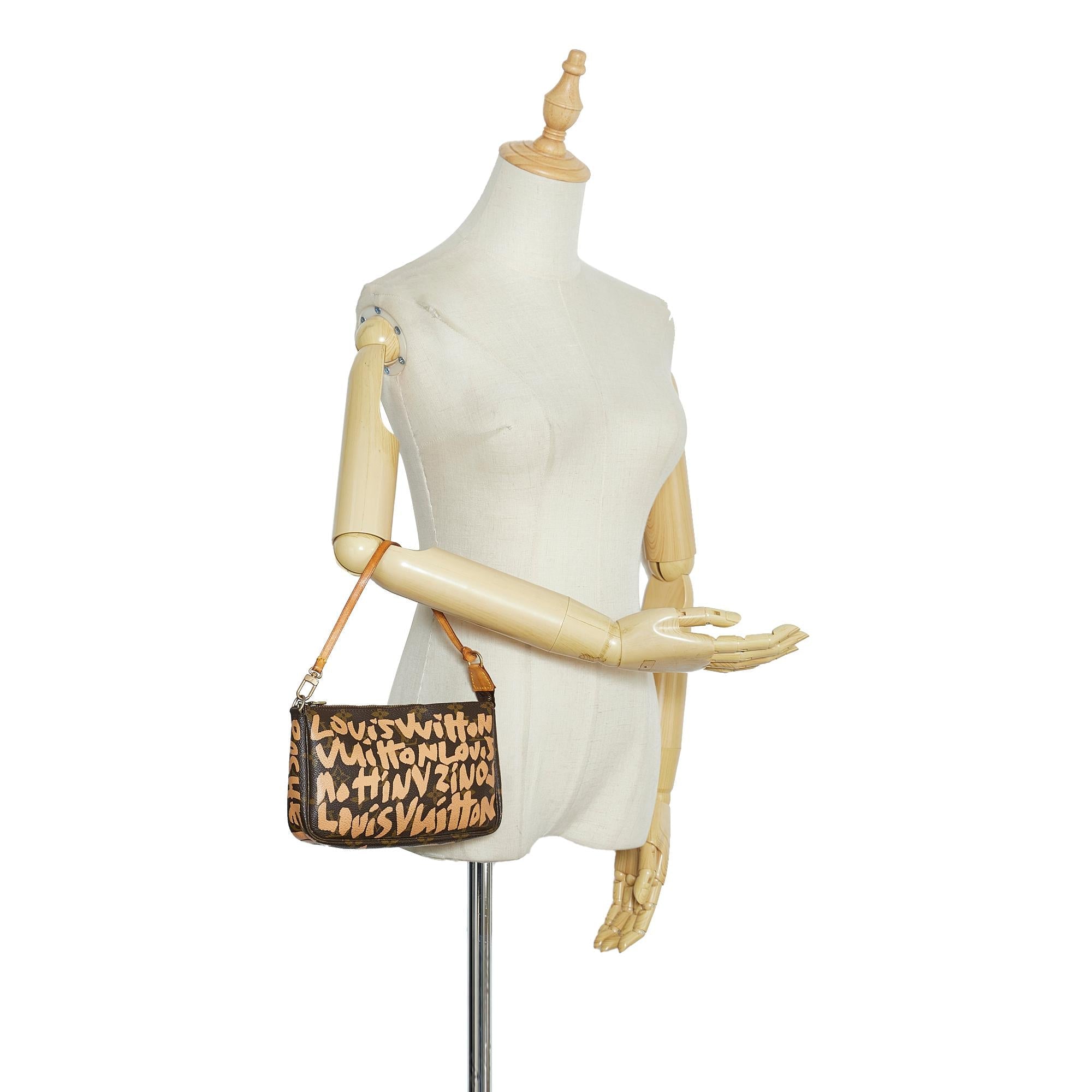 Louis Vuitton Monogram Graffiti Pochette Accessoires (SHG-uPkKxv)