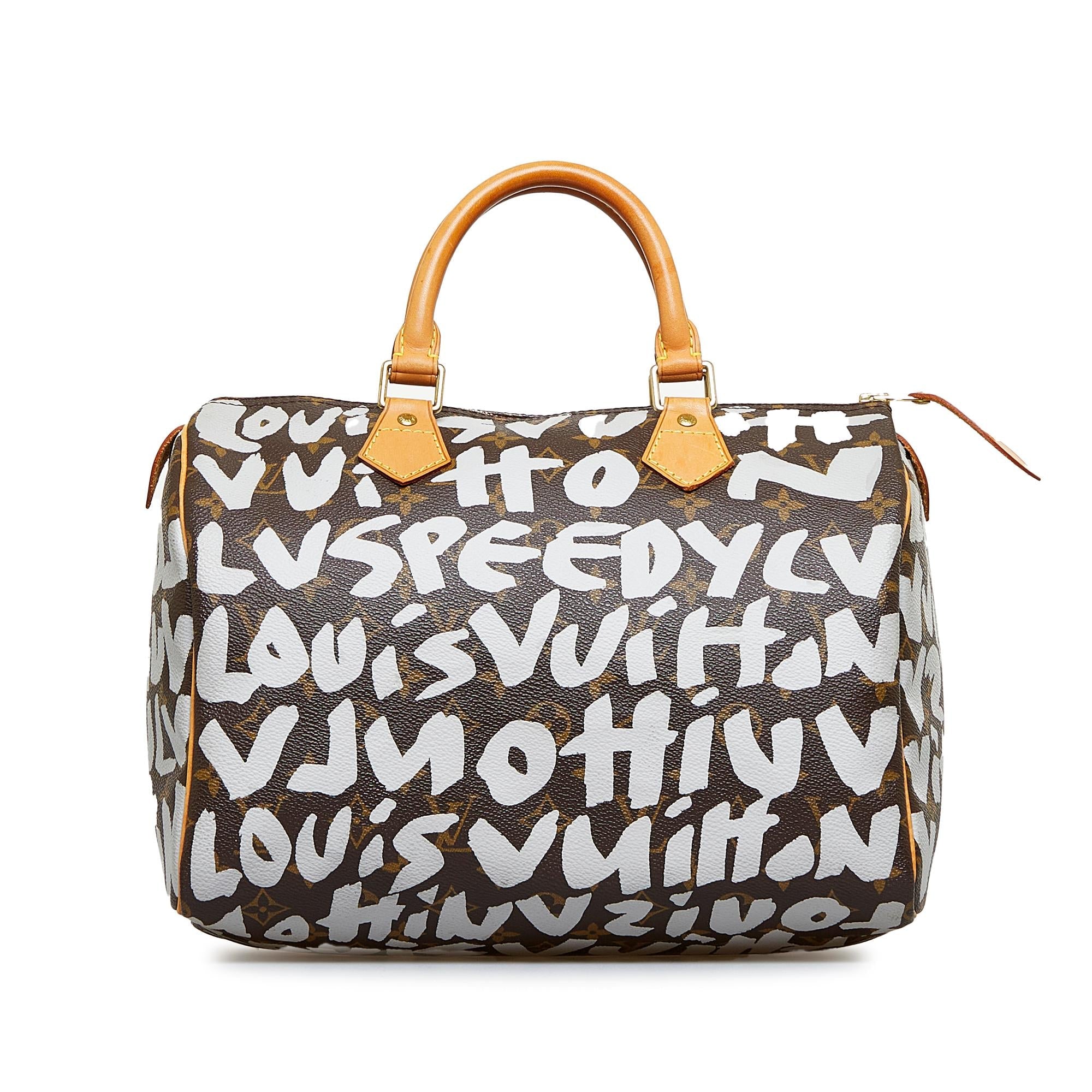Louis Vuitton Monogram Graffiti Speedy 30 (SHG-ubfKBo)