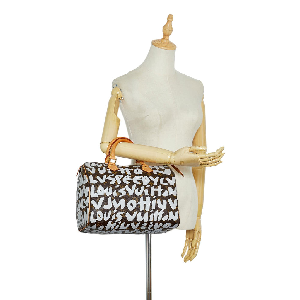 Louis Vuitton Monogram Graffiti Speedy 30 (SHG-ubfKBo)