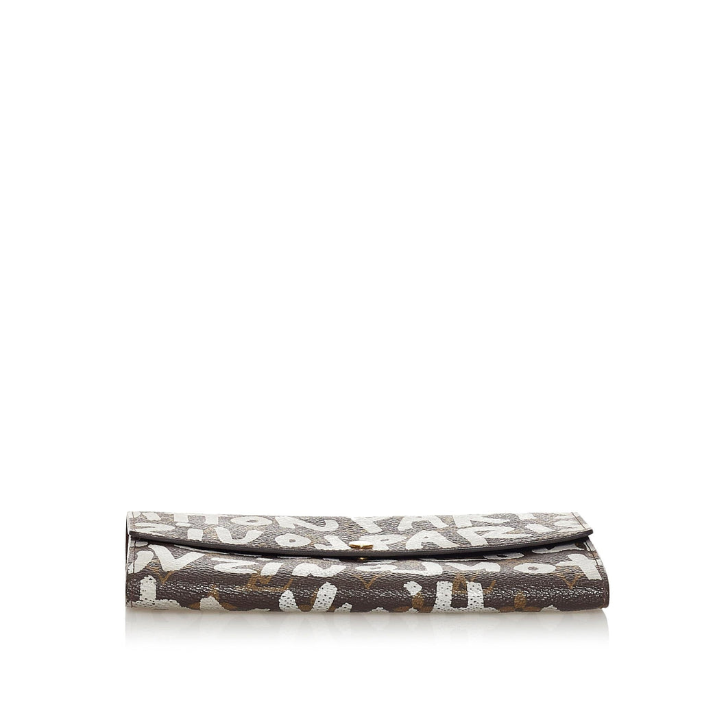 Louis Vuitton Monogram Graffiti Stephen Sprouse Long Wallet (SHG-33739)