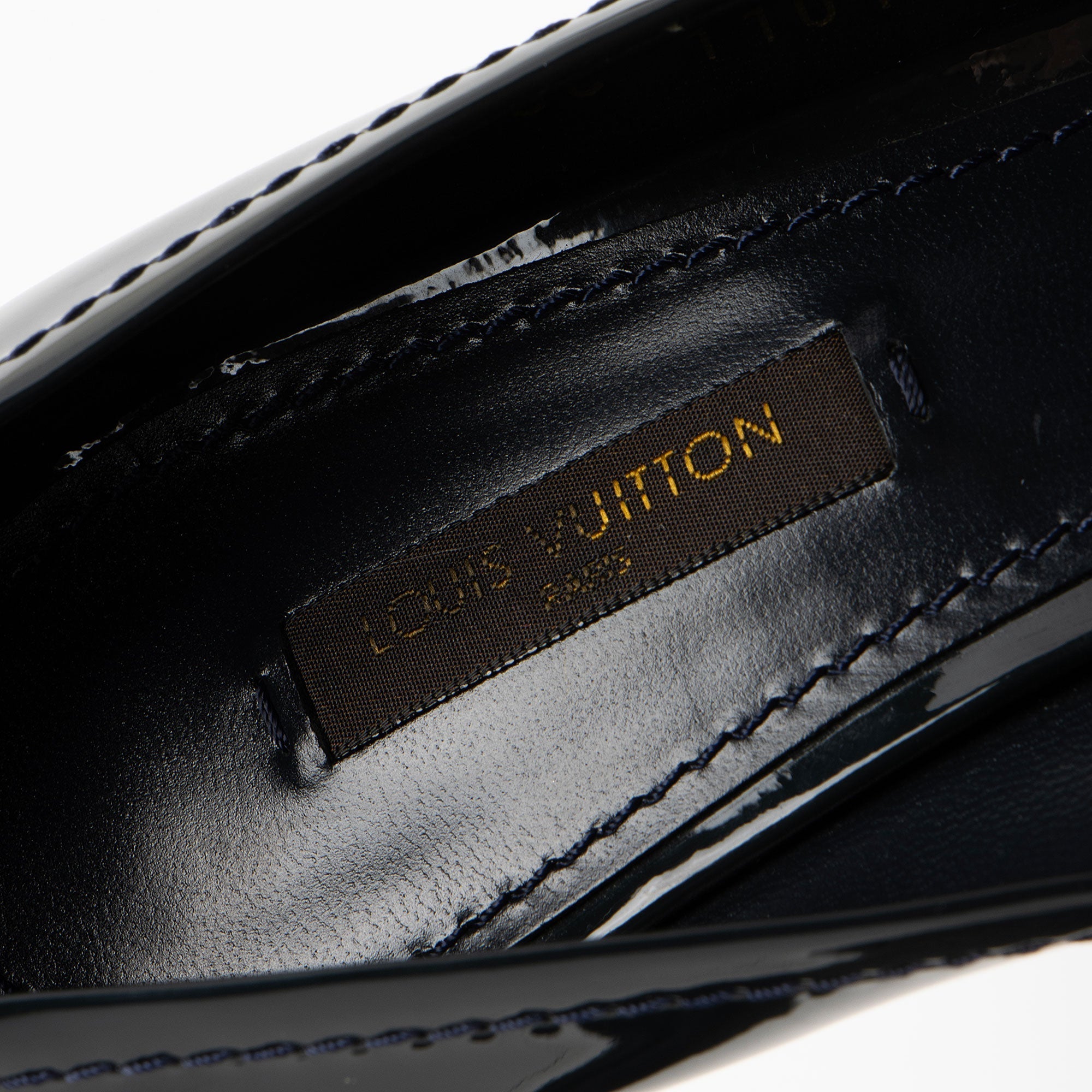 Louis Vuitton Patent Leather Monogram Idylle Buci Pumps - Size 9 / 39
