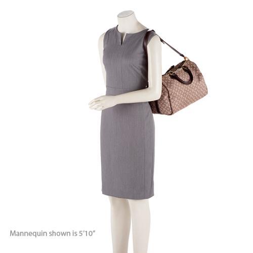 Louis Vuitton Monogram Idylle Speedy Bandouliere 30 Satchel (SHF-19858)