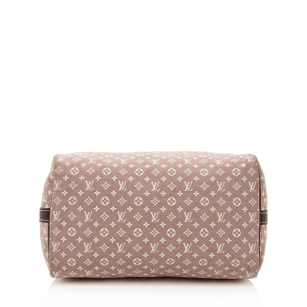 Louis Vuitton Monogram Idylle Speedy Bandouliere 30 Satchel (SHF-19858)