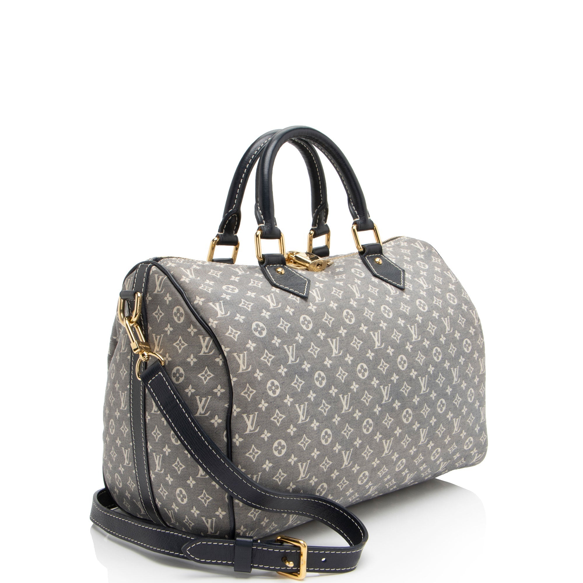 Louis Vuitton Monogram Idylle Speedy Bandouliere 30 Satchel