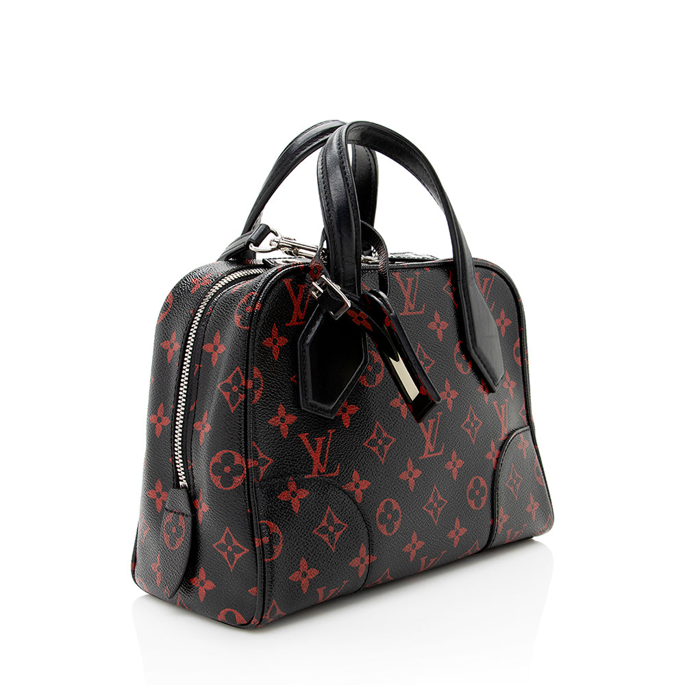 Louis Vuitton Monogram Infrarouge Dora Soft BB Satchel (SHF-19235)