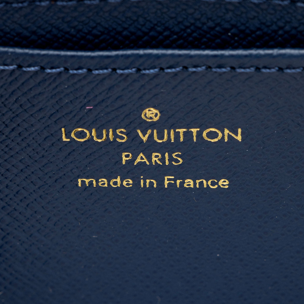 Louis Vuitton Monogram Jacquard Denim Zippy Coin Wallet