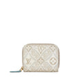 Louis Vuitton Monogram Jacquard Since 1854 Zippy Coin Purse (SHG-yeL3nc)