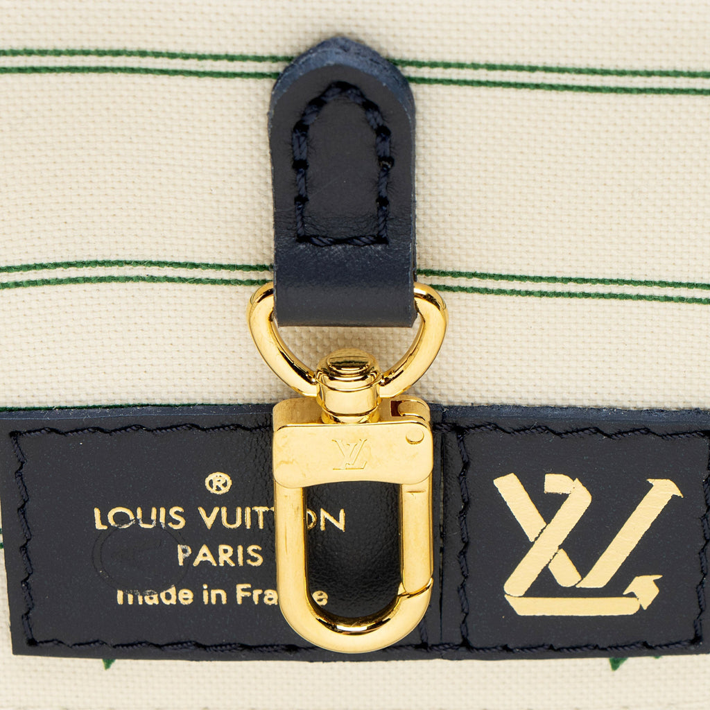 Louis Vuitton Monogram Jacquard Tuffetage Hamptons Onthego GM Tote