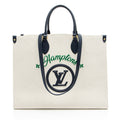 Louis Vuitton Monogram Jacquard Tuffetage Hamptons Onthego GM Tote