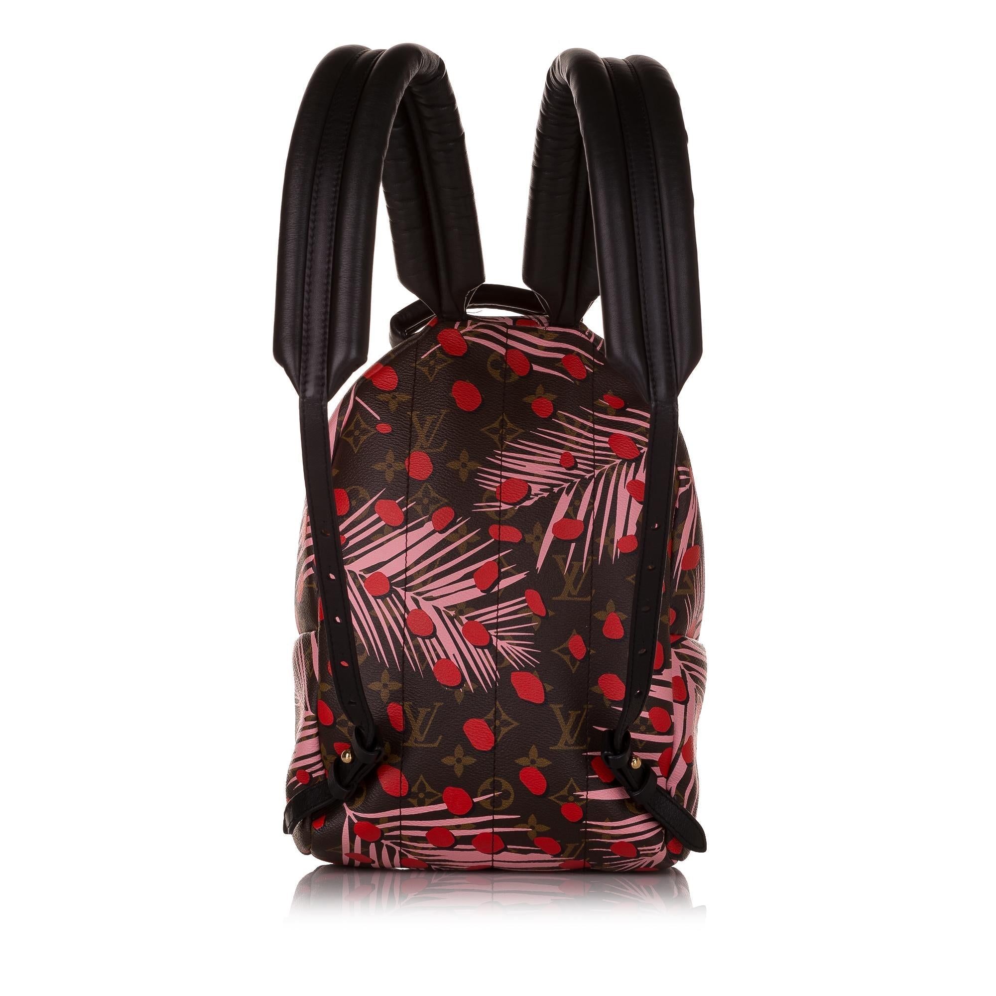 Louis Vuitton Monogram Jungle Dots Palm Springs PM (SHG-8Vjtu0)