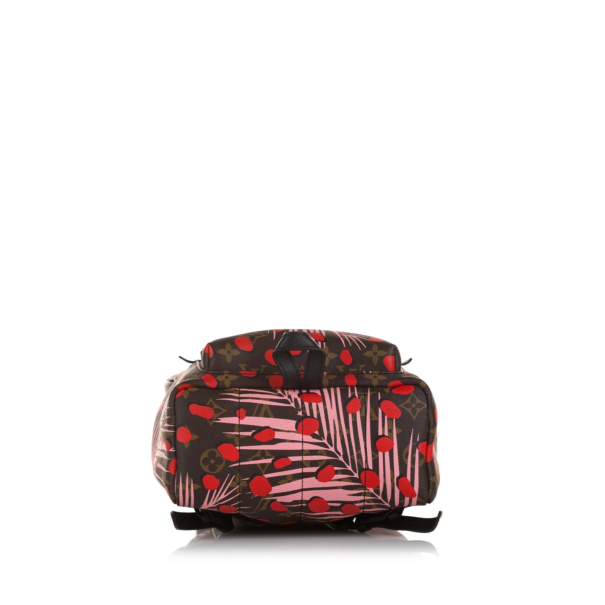 Louis Vuitton Monogram Jungle Dots Palm Springs PM (SHG-Ye0jl3)