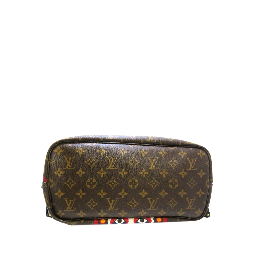 Louis Vuitton Monogram Kabuki Neverfull MM (SHG-34813)