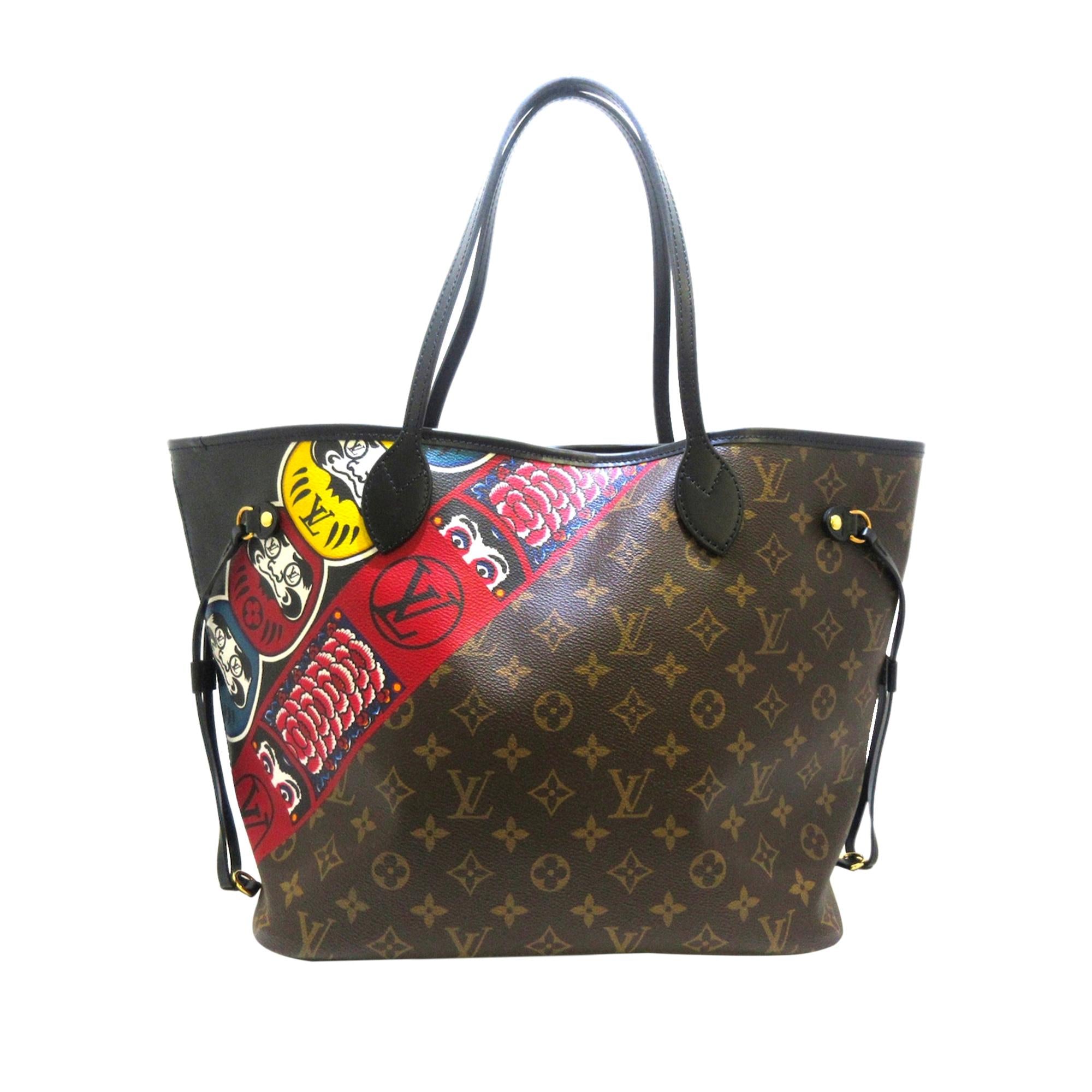 Louis Vuitton Monogram Kabuki Neverfull MM (SHG-34813)