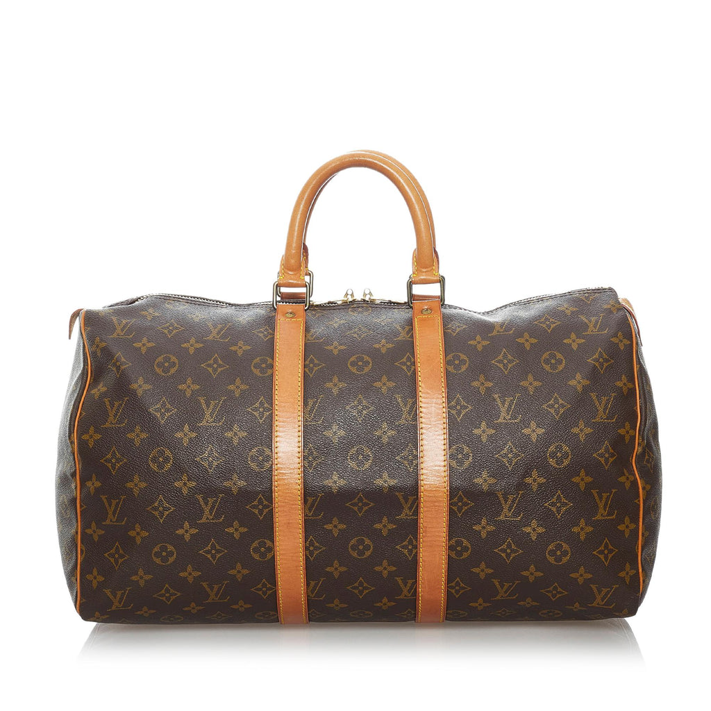 Louis Vuitton Monogram Keepall 45 (SHG-29532)