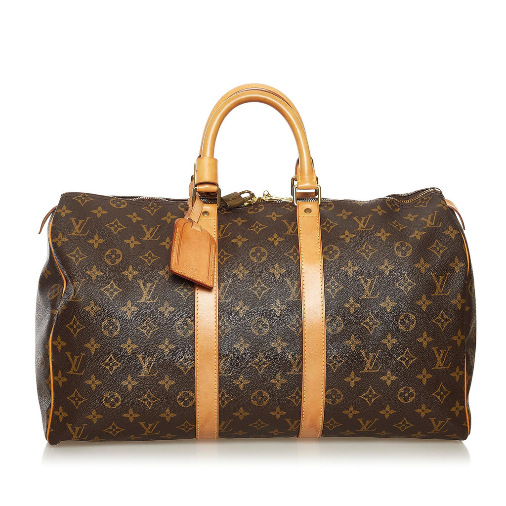 Louis Vuitton Monogram Keepall 45 (SHG-34484)