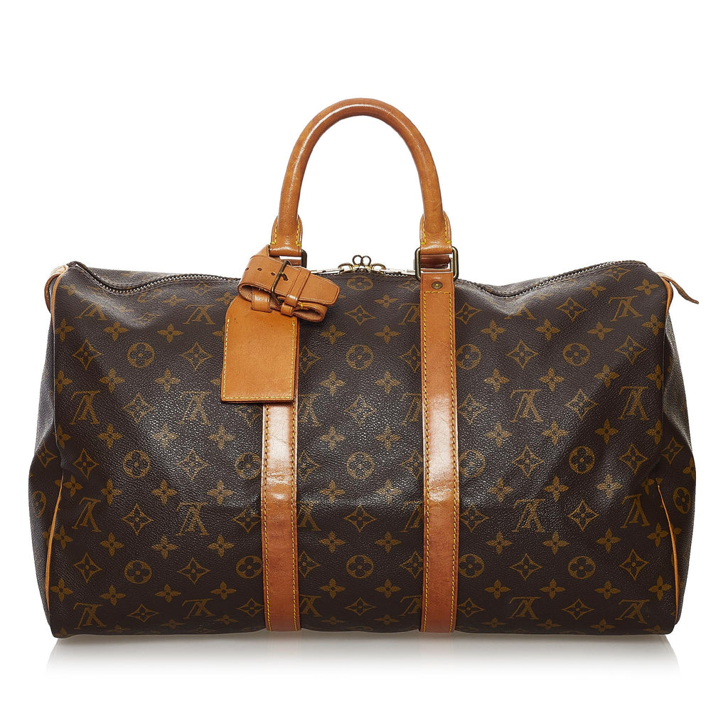 Louis Vuitton Monogram Keepall 45 (SHG-34740)