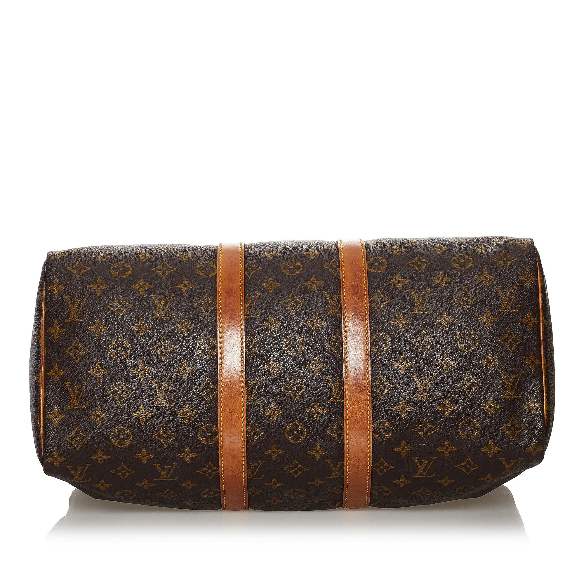 Louis Vuitton Monogram Keepall 45 (SHG-34740)