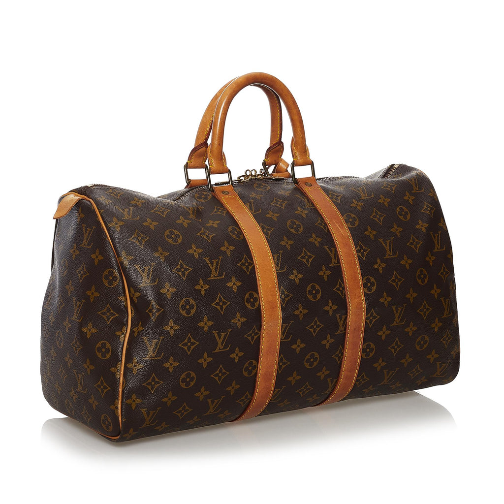 Louis Vuitton Monogram Keepall 45 (SHG-34740)