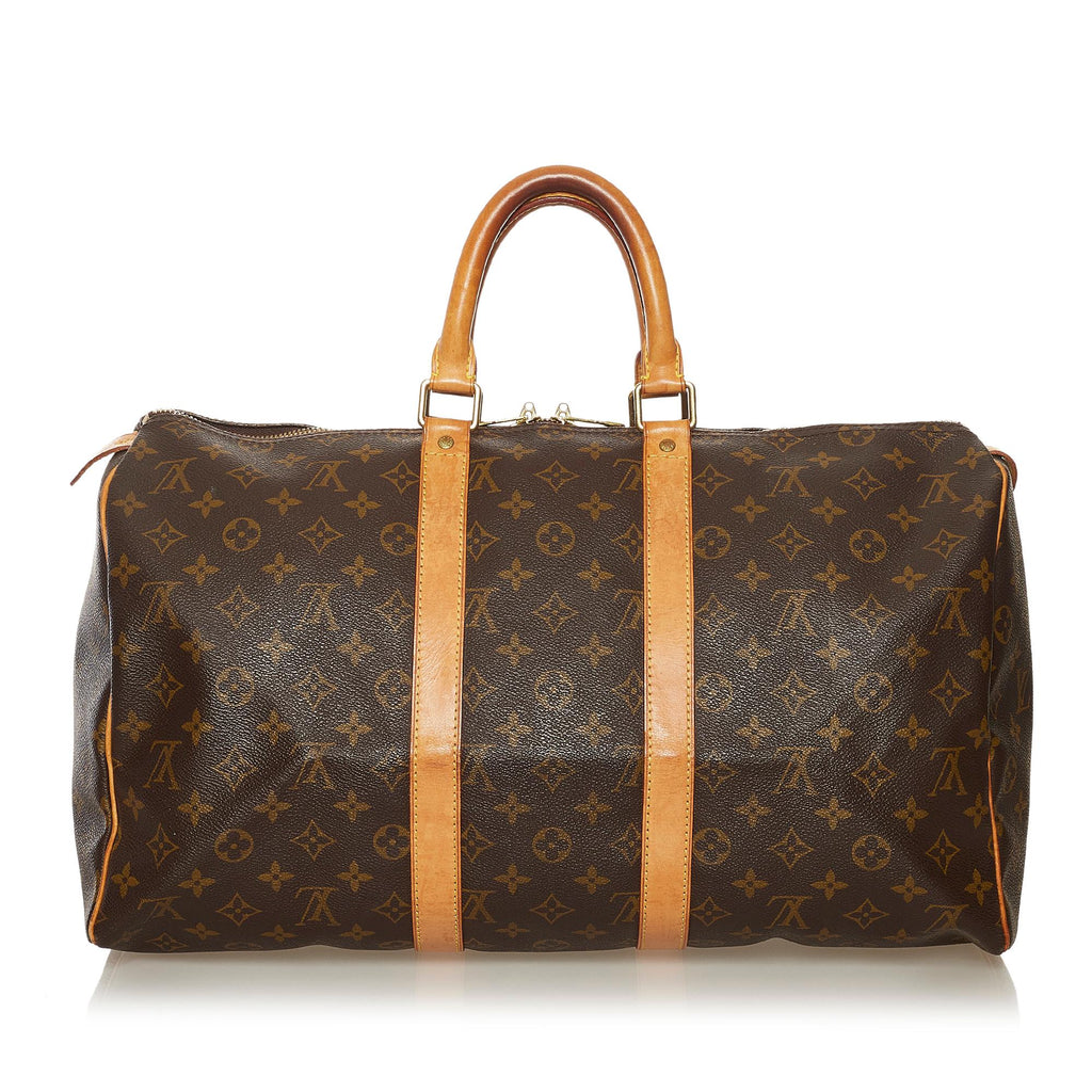 Louis Vuitton Monogram Keepall 45 (SHG-34931)