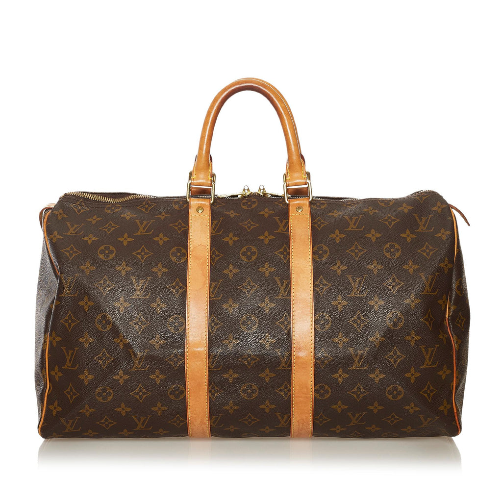 Louis Vuitton Monogram Keepall 45 (SHG-34931)