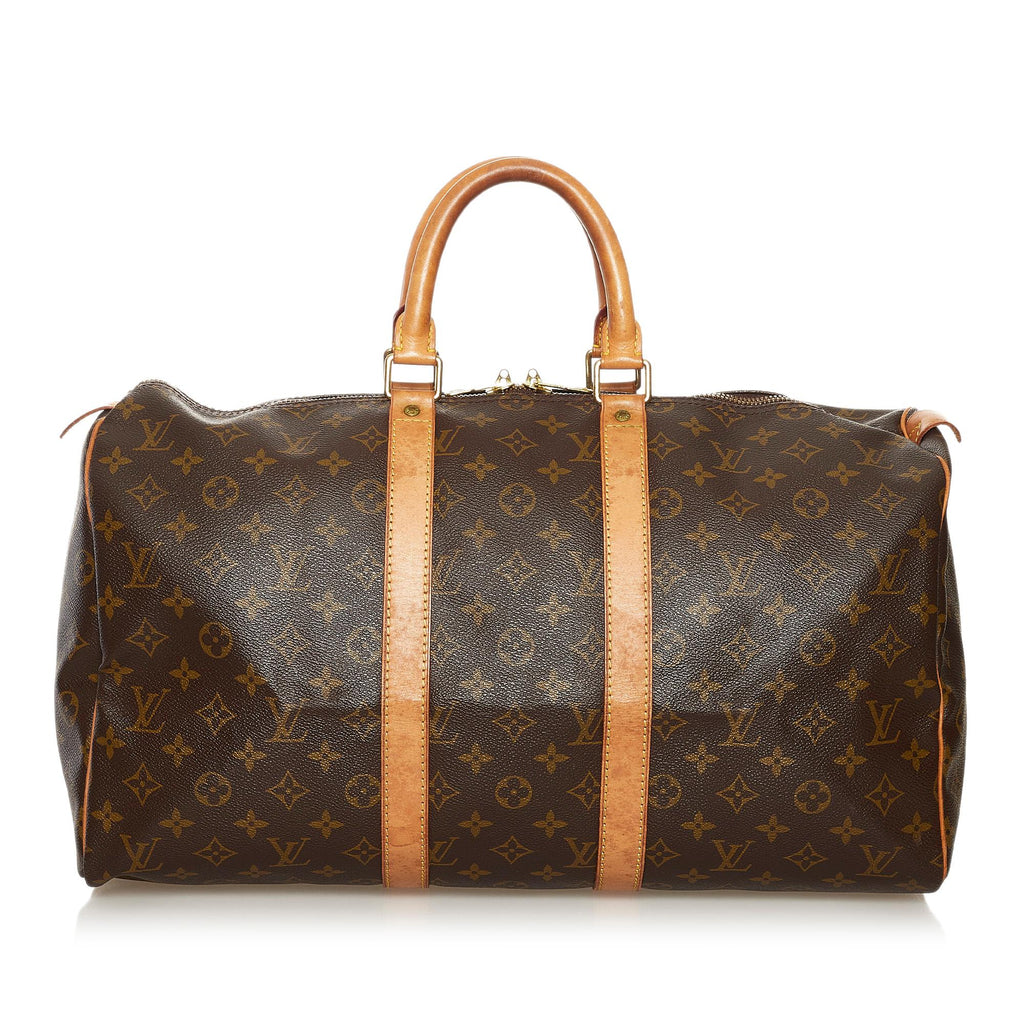 Louis Vuitton Monogram Keepall 45 (SHG-35199)