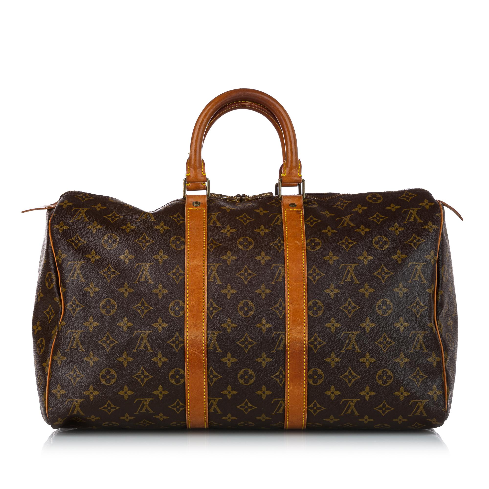 Louis Vuitton Monogram Keepall 45 (SHG-36621)