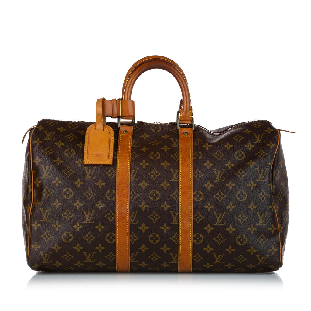 Louis Vuitton Monogram Keepall 45 (SHG-36621)