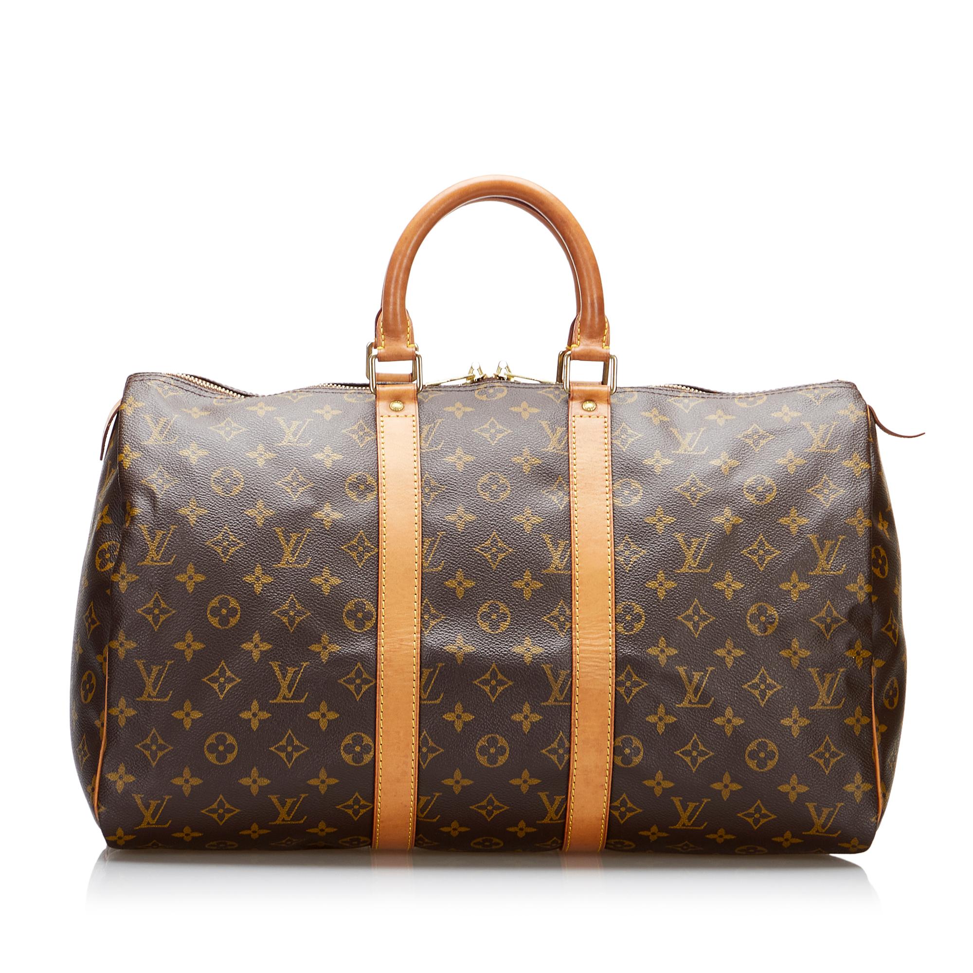 Louis Vuitton Monogram Keepall 45 (SHG-K0FVId)