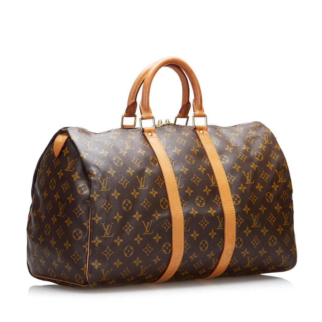 Louis Vuitton Monogram Keepall 45 (SHG-K0FVId)