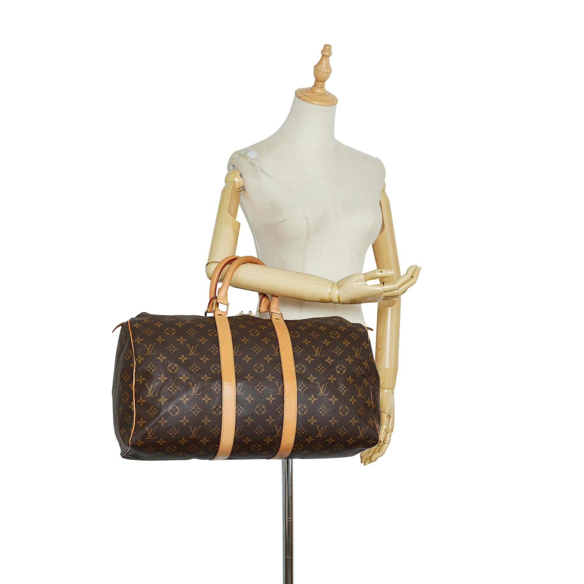 Louis Vuitton Monogram Keepall 45 (SHG-00SSEo)