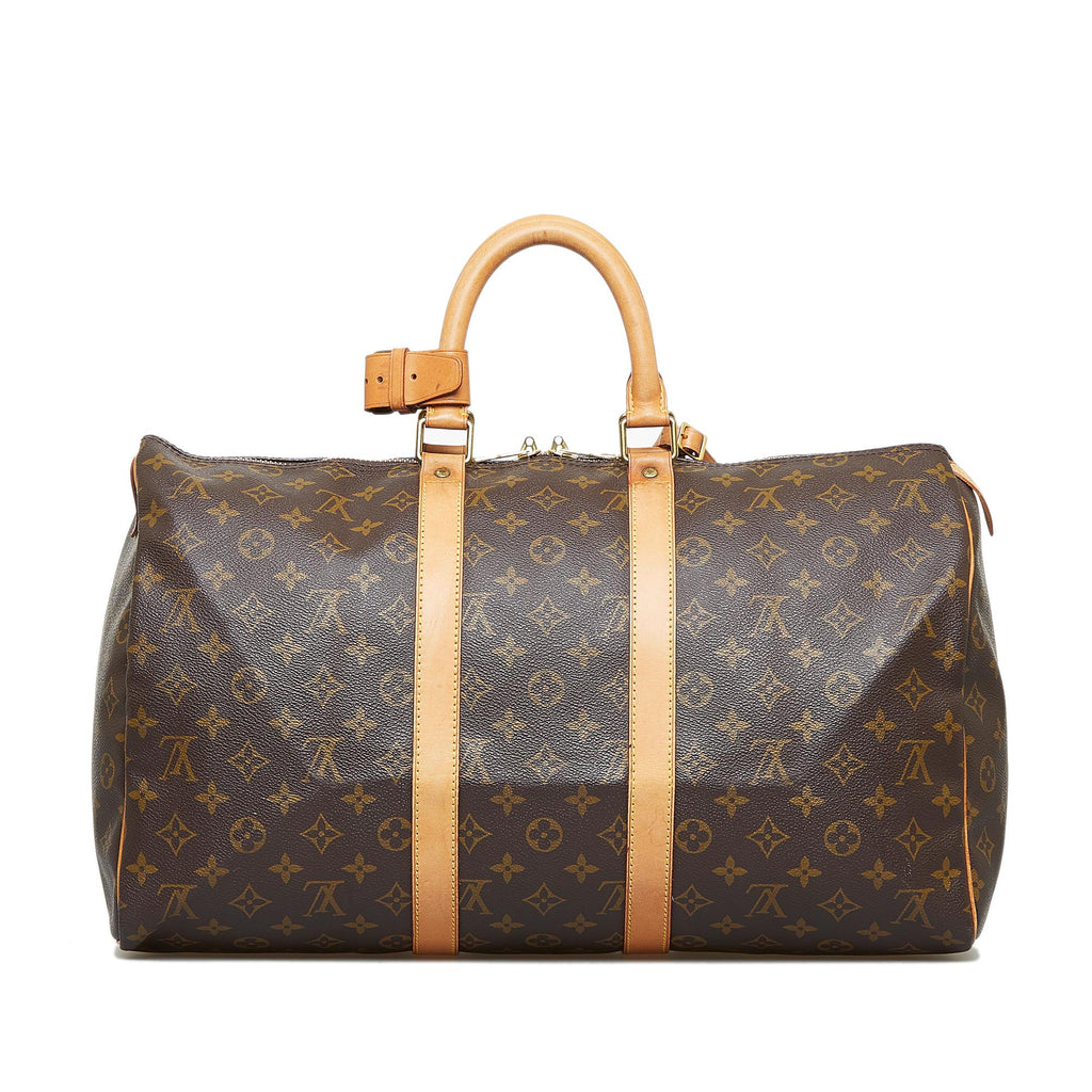 Louis Vuitton Monogram Keepall 45 (SHG-TbBeop)