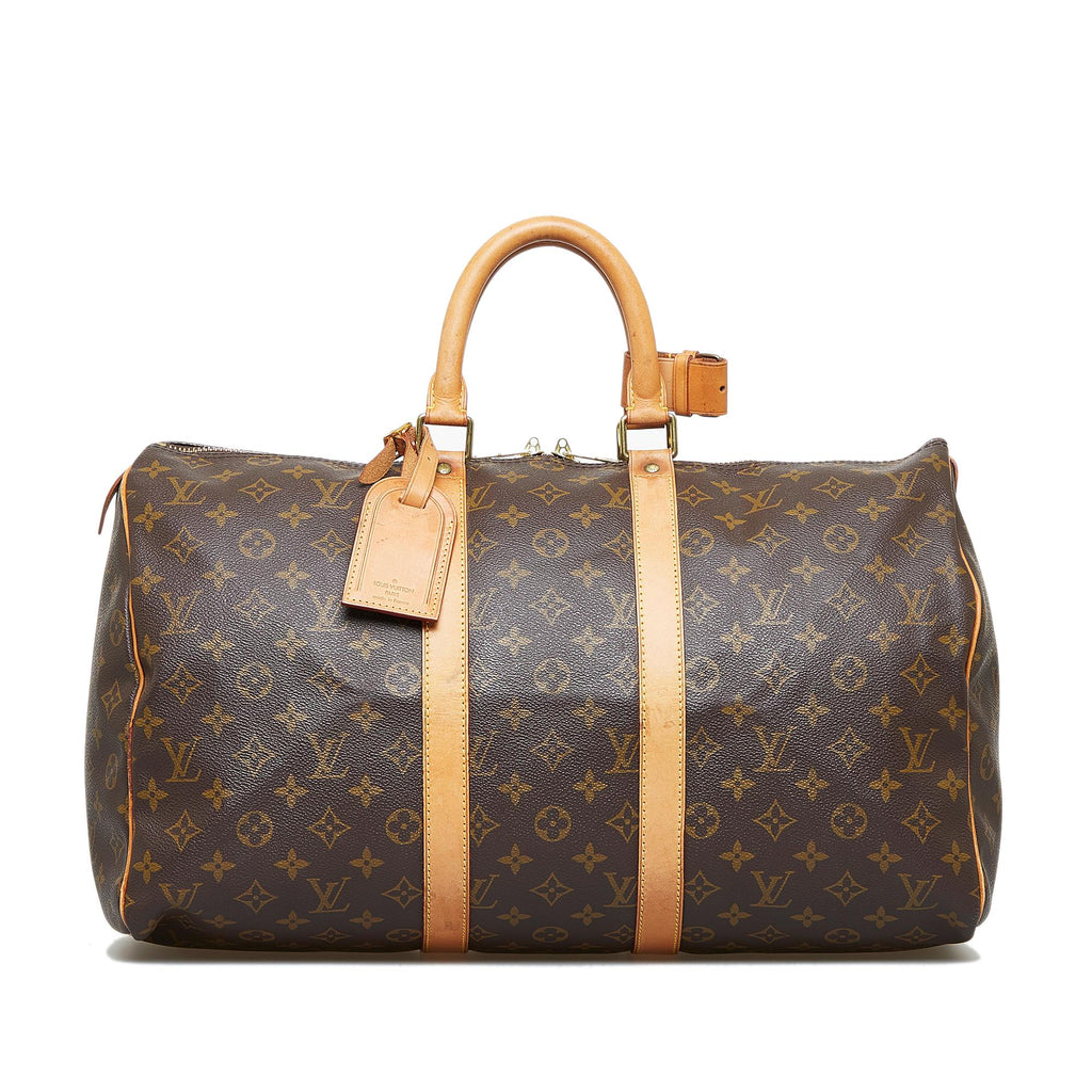 Louis Vuitton Monogram Keepall 45 (SHG-TbBeop)