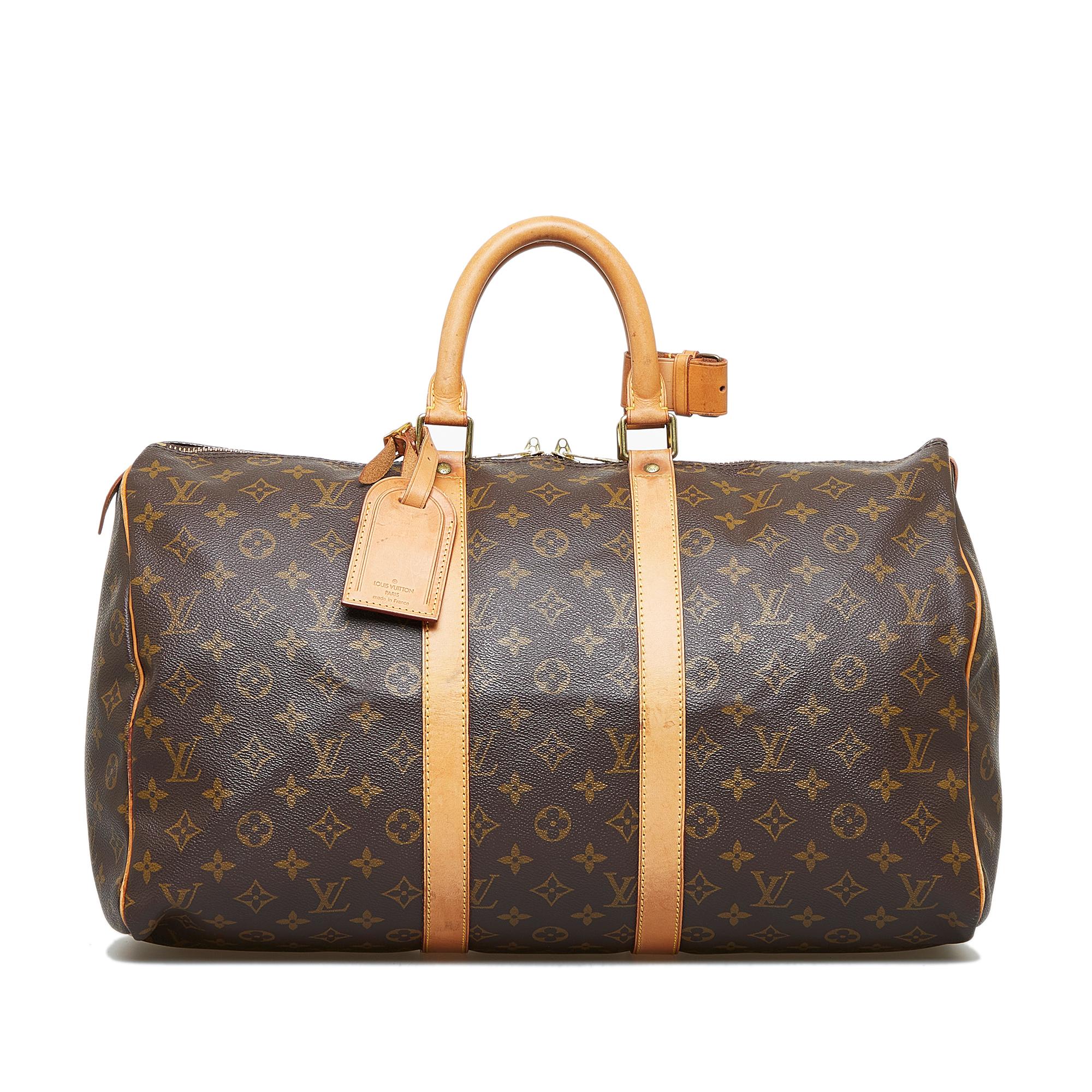 Louis Vuitton Monogram Keepall 45 (SHG-TbBeop)