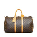 Louis Vuitton Monogram Keepall 45 (SHG-8YkkSc)